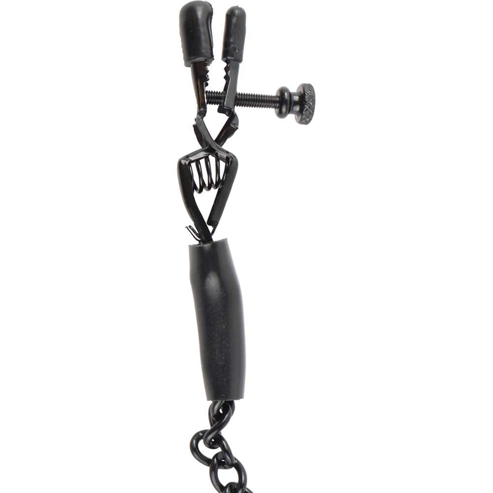 Fetish Fantasy Adjustable Nipple Chain Clamps