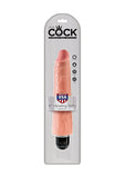 King Cock 9In Vibrating Stiffy Flesh