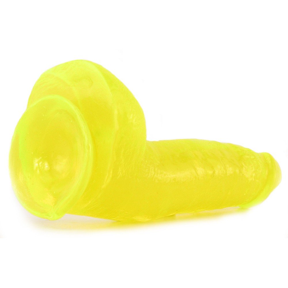Topco Tlc Carmens Fun Cock, 6.5 Inch Jel-Lee, Yellow