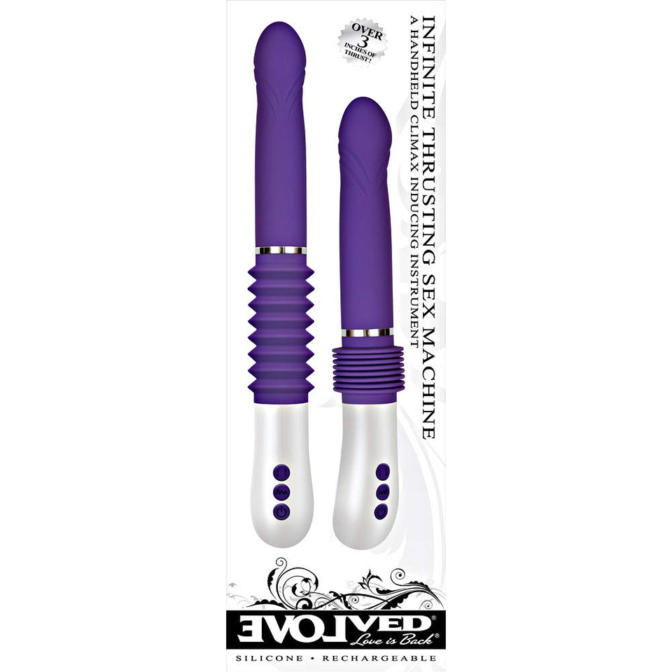 Evolved Novelties Infinite Thrusting Sex Machine, White