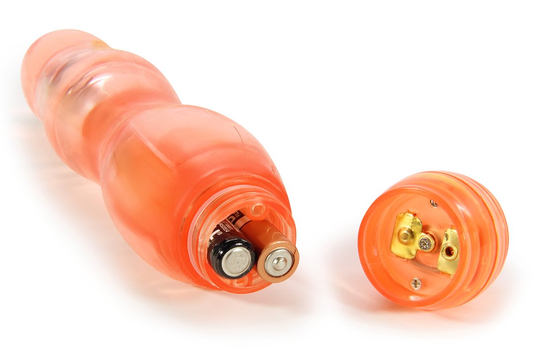 Multi Speed Soft Flexible Vibrator - G Spot Stimulator - Waterproof - Sex Toy For Women - Sex Toy For Adults (Orange)