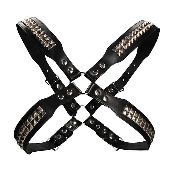 Ouch Harness Pyrmid Stud Os