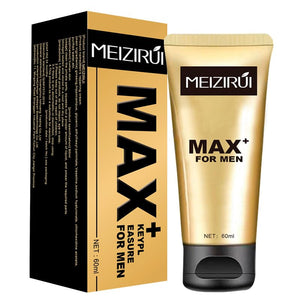 Max+ Key Pleasure Extra Strength Massage Gel for Man - Men's Power Massage Cream for Increase Size, Thickness, Strength, and Per