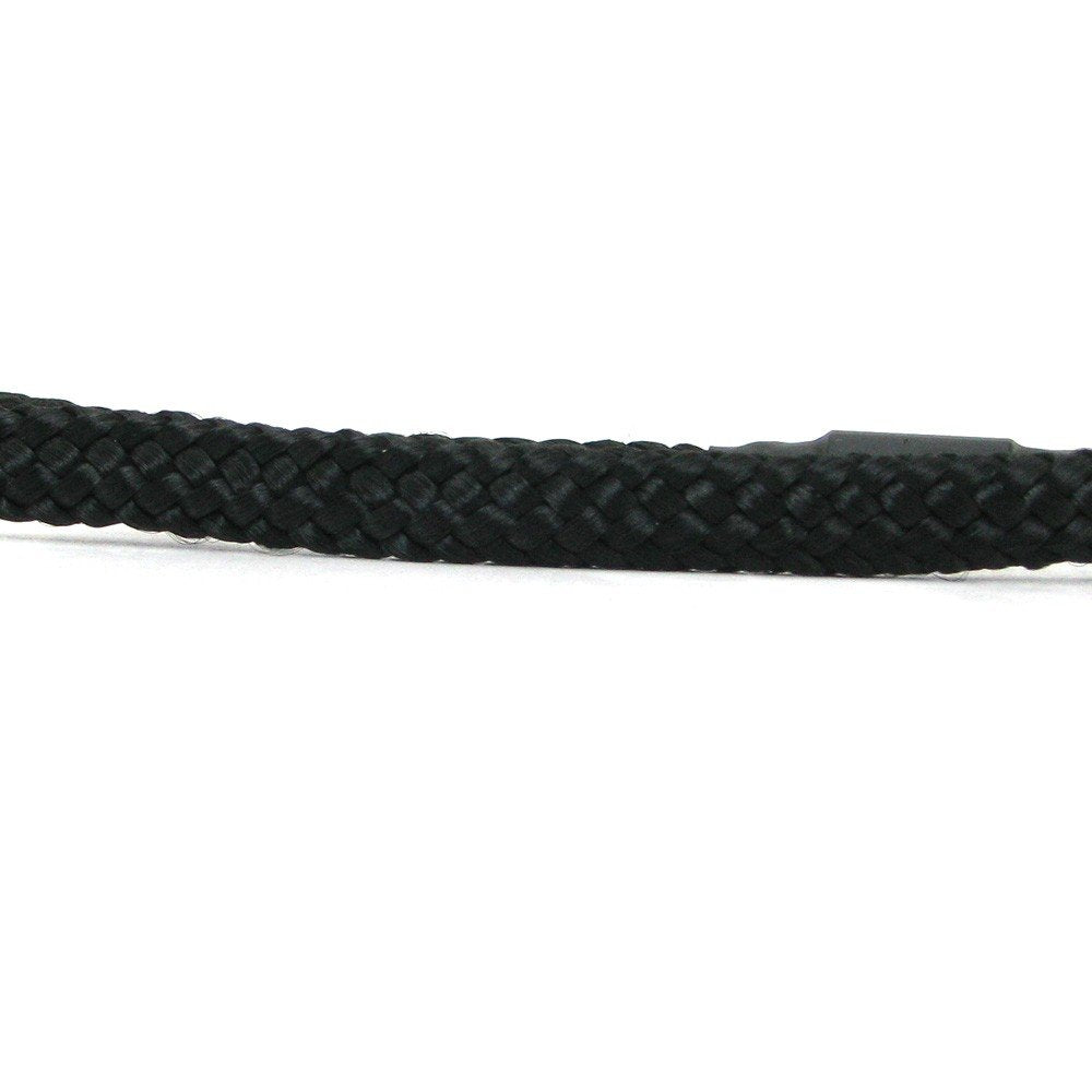 Japanese Silk Love Rope Wrist Cuffs, Black