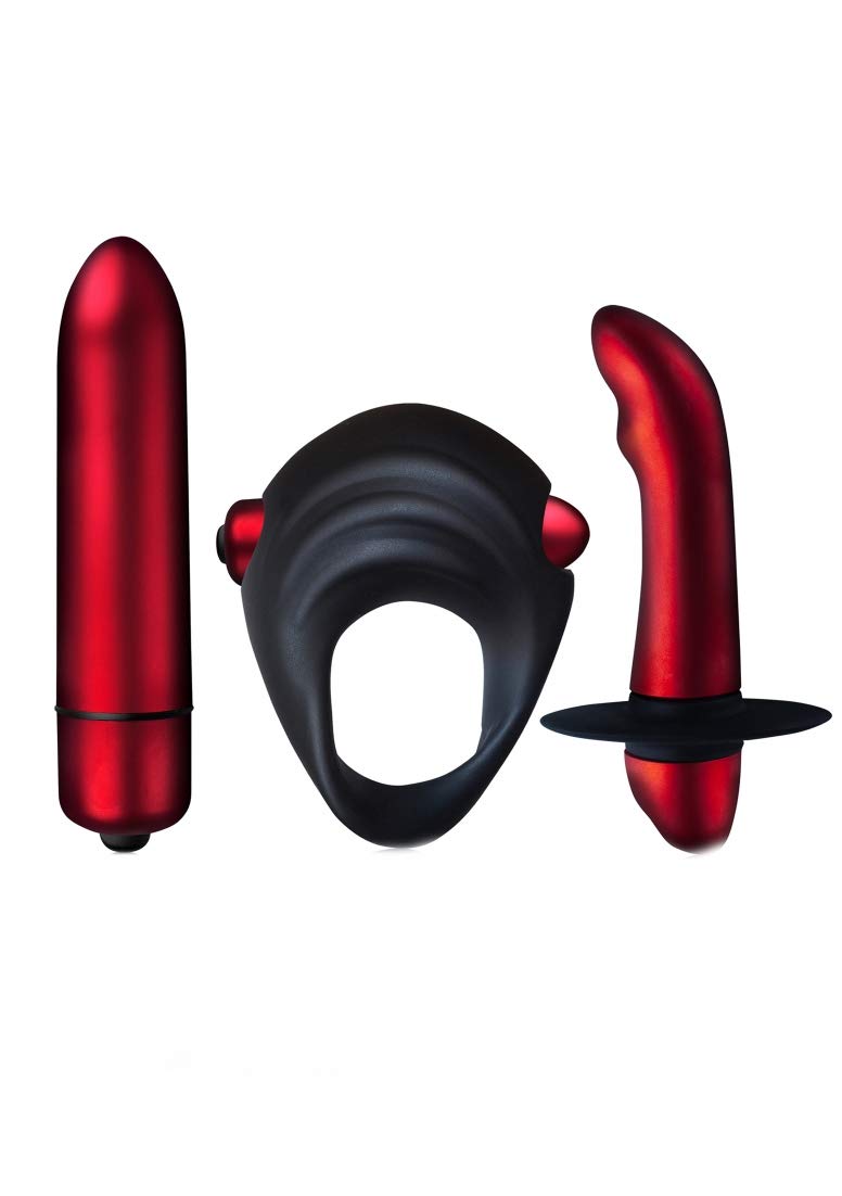 Rocks Off Red Temptations Couples Kit