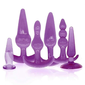Try-Curious Anal Plug Kit Purple