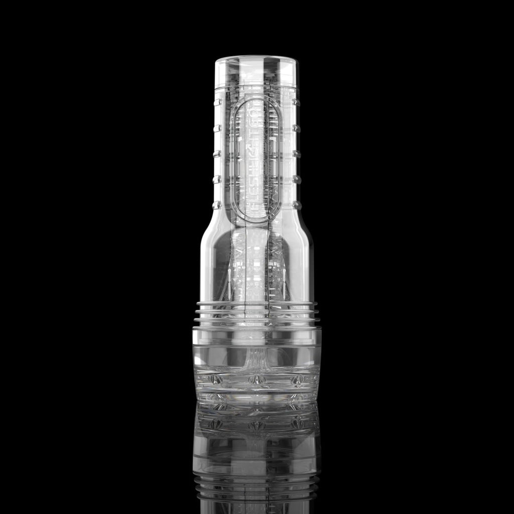 Clear Male Masturbator | Fleshlight Go Torque Ice | Transparent Sex Toy