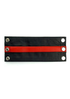 Prowler RED Leather Wrist Wallet Bk/Rd S