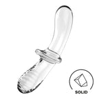 Satisfyer Double Crystal Glass Dildo-Clear