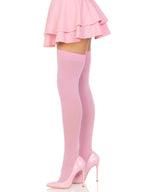 Leg Avenue Nylon Over The Knee, O/S, PINK