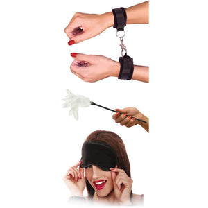 Fetish Fantasy Sensual Seduction Kit, Black