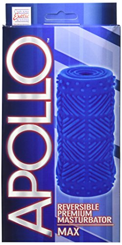 California Exotics Apollo Reversible Masturbator Max, Blue