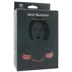 Wrist Restraints Micro Pink/w Leather