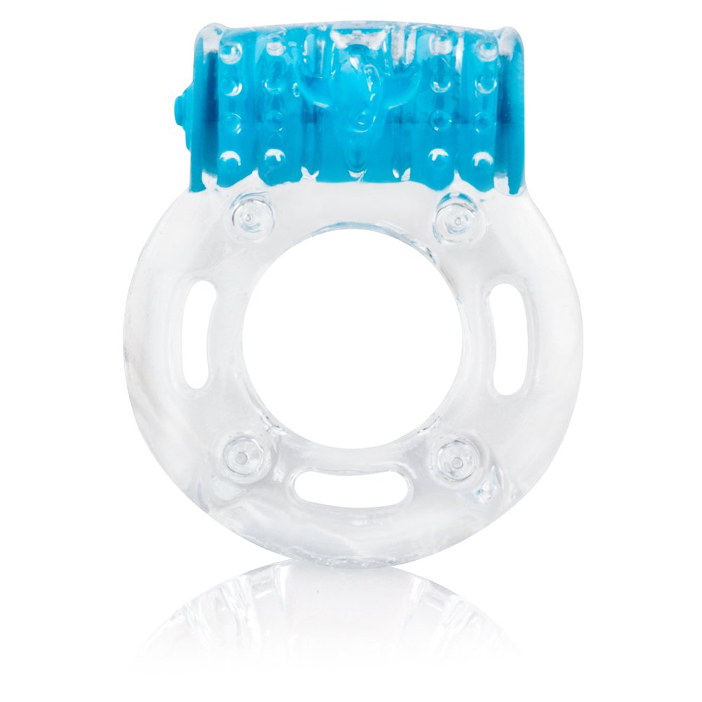 Screaming O Color Pop Plus Vibrating Erect-ion Ring, Blue