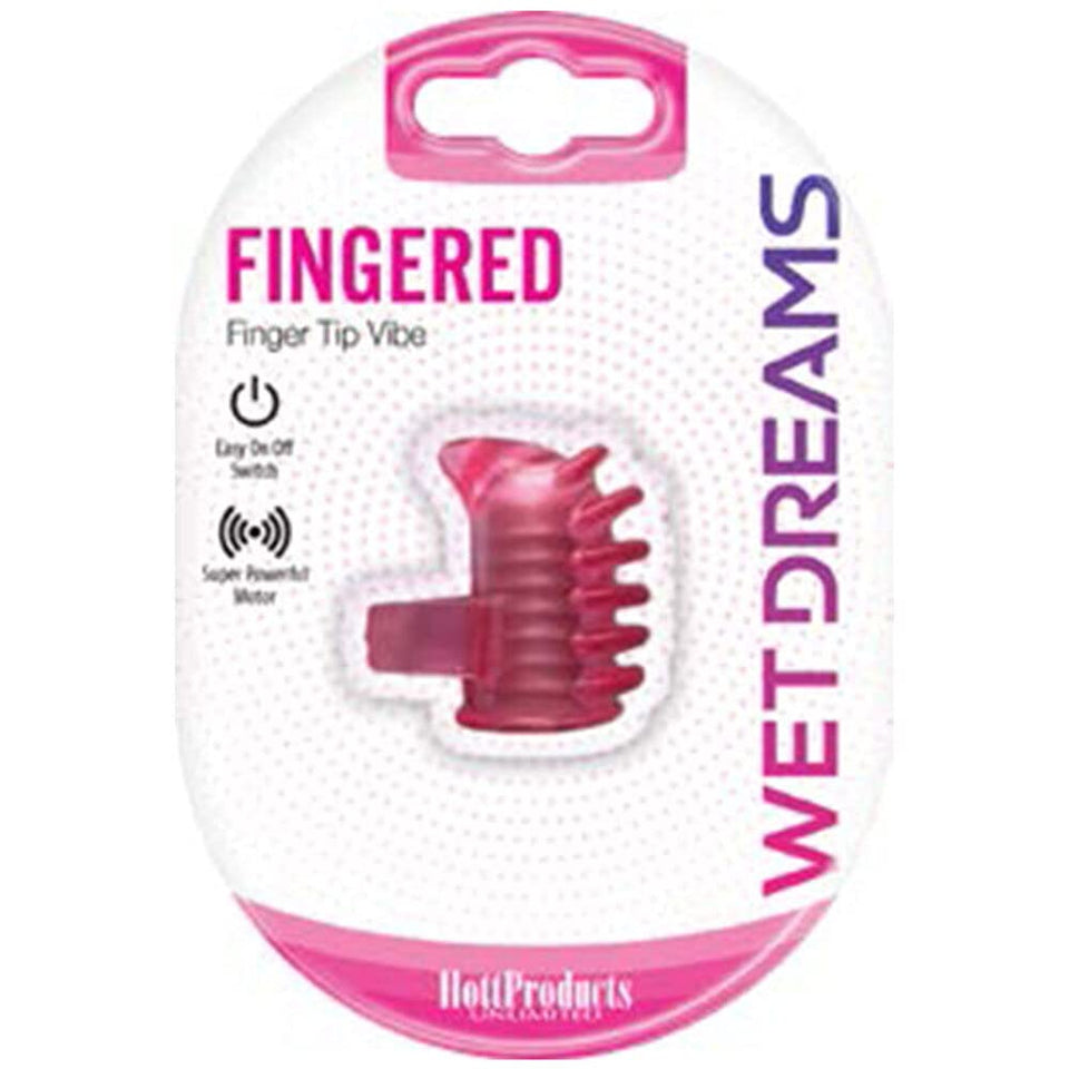 Hott Products Unlimited 70004: Wet Dreams Fingered Finger Pleasure Vibe
