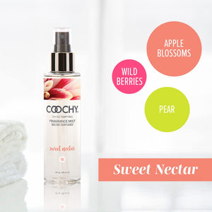 Coochy Fragrance Mist Sweet Nectar 4Oz
