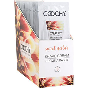 Coochy Shave Cream Sweet Nectar (24)Foil