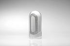 Tenga Flip 0 Electronic Massage Cup For Men Masturbation, Reusable Stimulating Pleasure Device, Male Toy Masturbator, White
