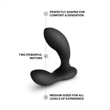 Lelo Bruno Prostate Massager Male, Vibrating Butt Plug, Anal Sex Toy, Male Vibrator, Anal Massager, Anal Vibrator With Dual Moto