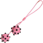 Joanna Angel Spiked Duotone Balls, Punk A** Pink