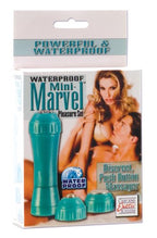 California Exotics Waterproof Mini Marvel, Teal