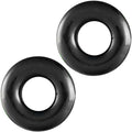 Ignite Thick Power Stretch Donuts Rings, Black