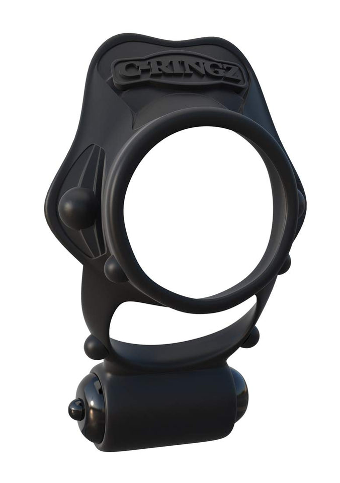 (D) Fantasy C-Ringz Rock Hard Vibrating Ring