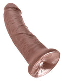 King Cock - 8In Cock Brown