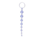 Calexotics First Time Love Beads, Butt Plug With Retrieval Ring And Graduated Anal Beads - Purple Se-0004-32-2