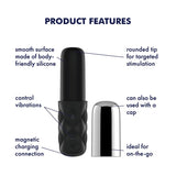Satisfyer Mini Sparkling Darling Black/Chrome (Net)