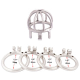 TERNENCE Metal Male Chastity Device Small 304 Steel Stainless Comfortable Cock Cage Adult Game Sex Toy D240 (1.57 inch / 40mm)