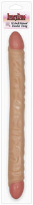 Ivory Duo 18In Veined Double Dong