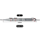 Urethral Sounds Dilator for Adult Training Smooth Double Head Penis Plug Sex Toys for 4 Different Size Metal Catheters Dilators