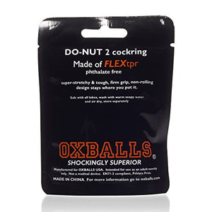 Do-Nut 2 Large Cockring Ice Blue (Net)