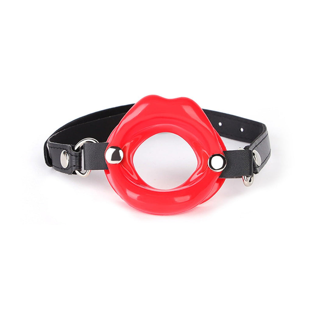 Sm Props Silicone Soft Mouth Shape Mouth Plug Forced Opening Mouth Gag Adult Sex Toy