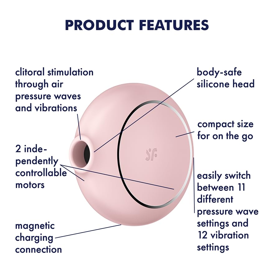 Satisfyer Pro To Go 3-Rose