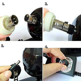 Powerful Sex Machine Automatic Retractable & Thrusting Machine Adult Sex Toys With Various Attachments Black