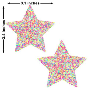 Neva Nude Pastie Star Sprankles Neon Uv
