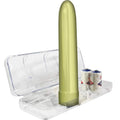 Slim Line Plastic Vibrator, Yellow, 7 Inch