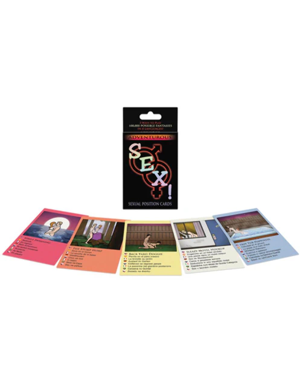 Kheper Games Adventurous Sex Card Game