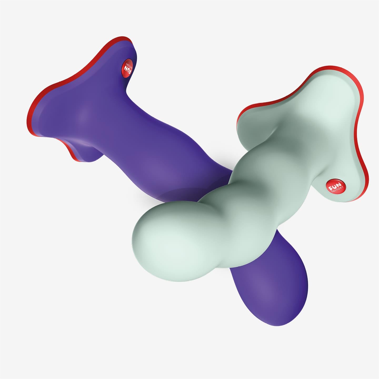 Fun Factory Adult Toys - Suction Cup Dildo And Strapon Adult Sex Toy - Dildo For Women, Men And Couples (Bouncer Red)