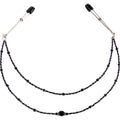 Spartacus Double Strand Nipple Clamps, Purple