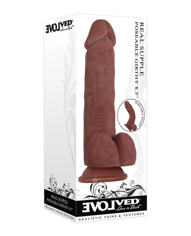 Real Supple Poseable Girthy 8.5 In