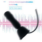 GURIDO Silicone Urethral Sounds Dilator Male Vibrator Penis Training Multiple Vibrating Glans Trainer Stimulation Stretching for