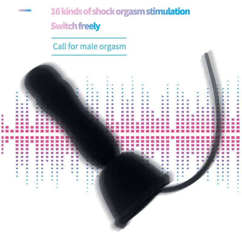 GURIDO Silicone Urethral Sounds Dilator Male Vibrator Penis Training Multiple Vibrating Glans Trainer Stimulation Stretching for