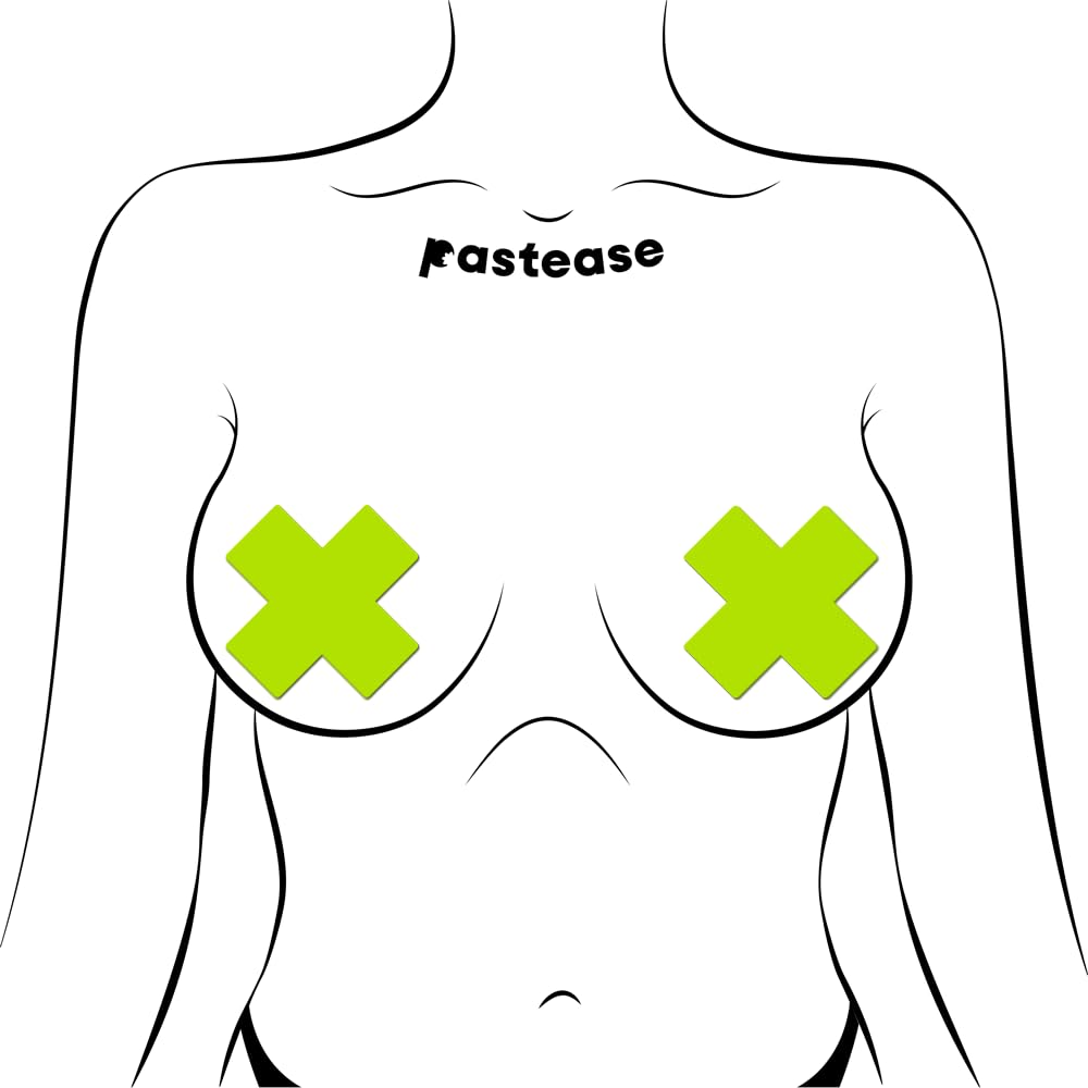 Pastease Plus X Glow In The Dark Neon Yellow