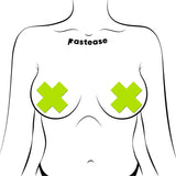 Pastease Plus X Glow In The Dark Neon Yellow