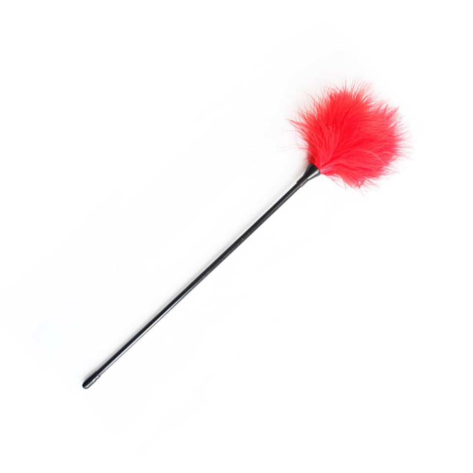 Sexy Toys Fluffy Feather Teasing Toys Role Play Tickling Sex Adult Toy Feather with Long Rod Props Feather Flirting Training Toy