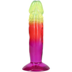 Crystal Jellies 6.5 in. Dong Rainbow