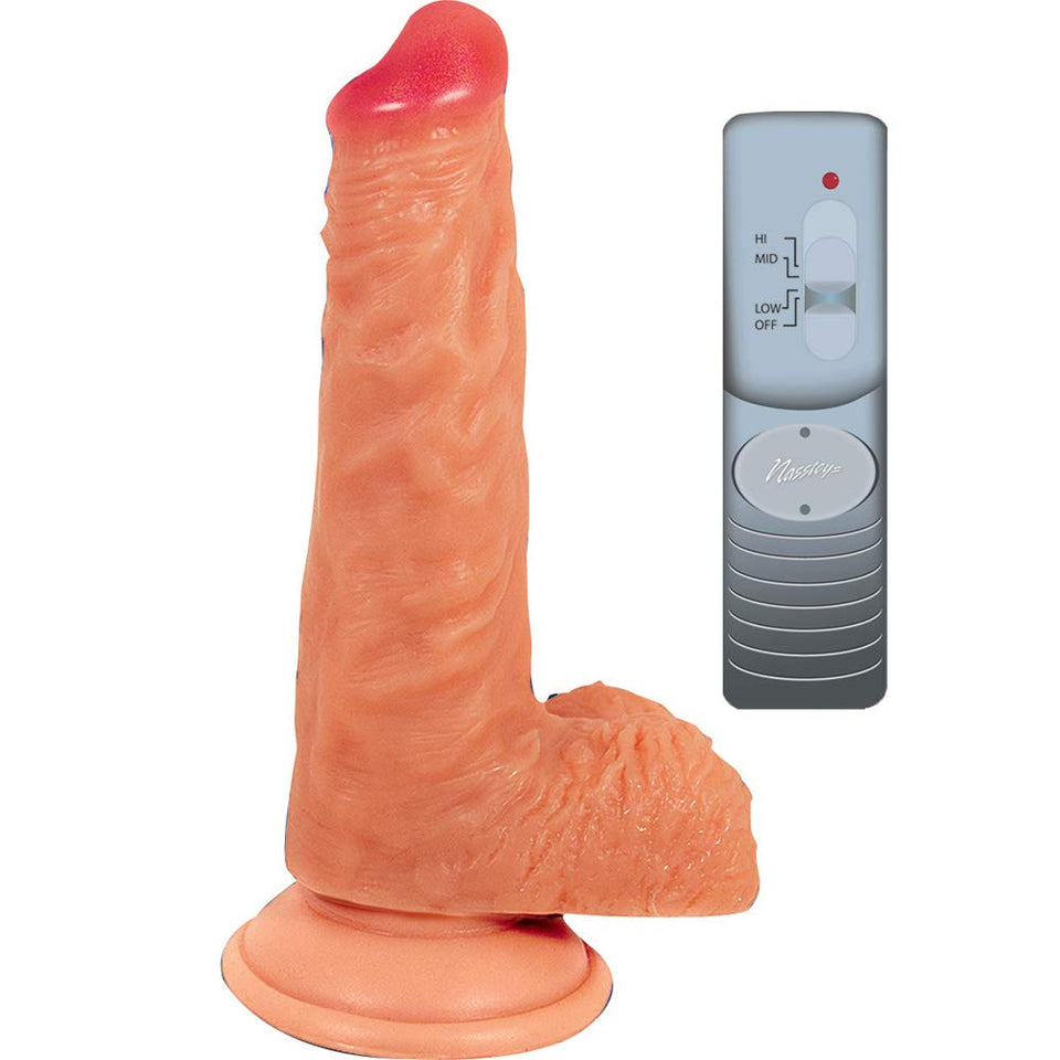 Nasstoys Lifelikes Vibrating Royal Duke Vibrator, Flesh, 7 Inch
